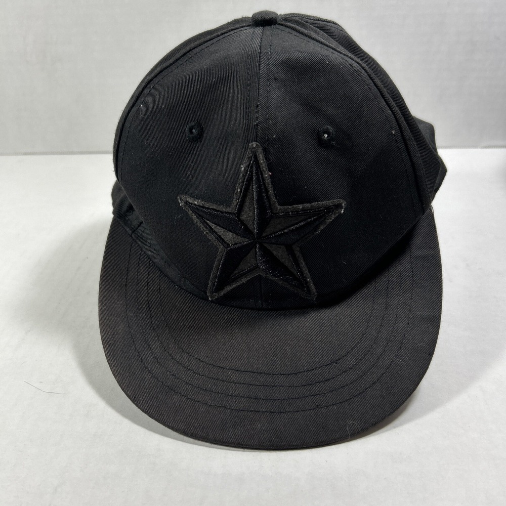 infinity Headwear Black Star SnapBack Hat Cap‎ Cowboys?